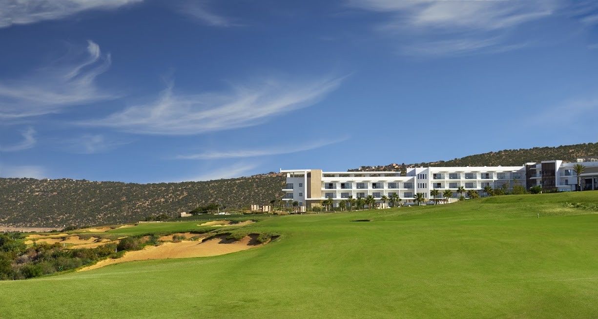Hyatt Place Taghazout Bay Dış mekan fotoğraf Golf course at the resort