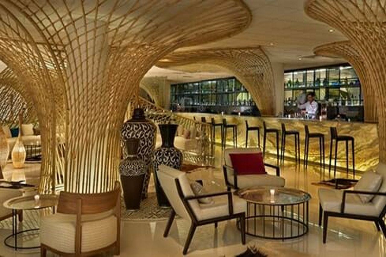 Hyatt Place Taghazout Bay Dış mekan fotoğraf The bar at the lobby